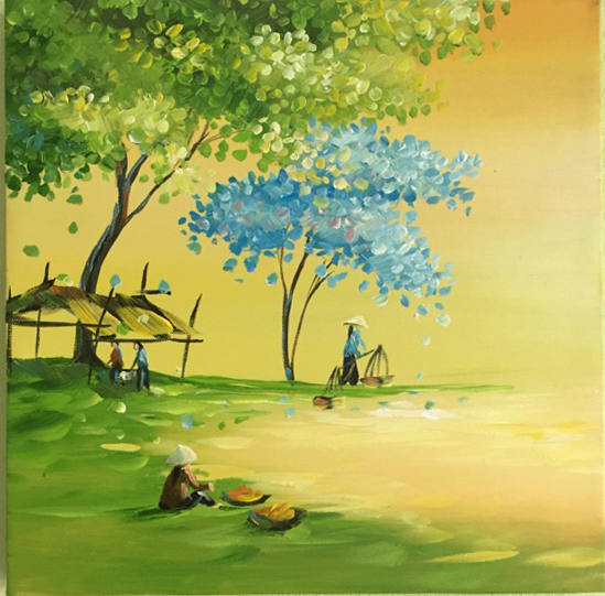 Chuyển phát nhanh tranh sơn dầu từ Nội Bài đi toàn quốc