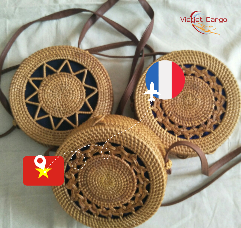 Chuyển phát nhanh hàng mây tre đan từ Hồ Chí Minh đi Pháp